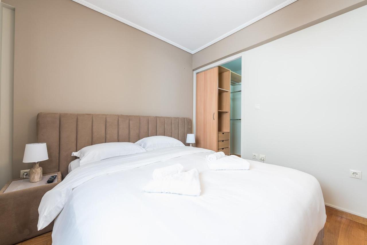 Luxury And Spacious Apt For 6 Guests Athen Exterior foto