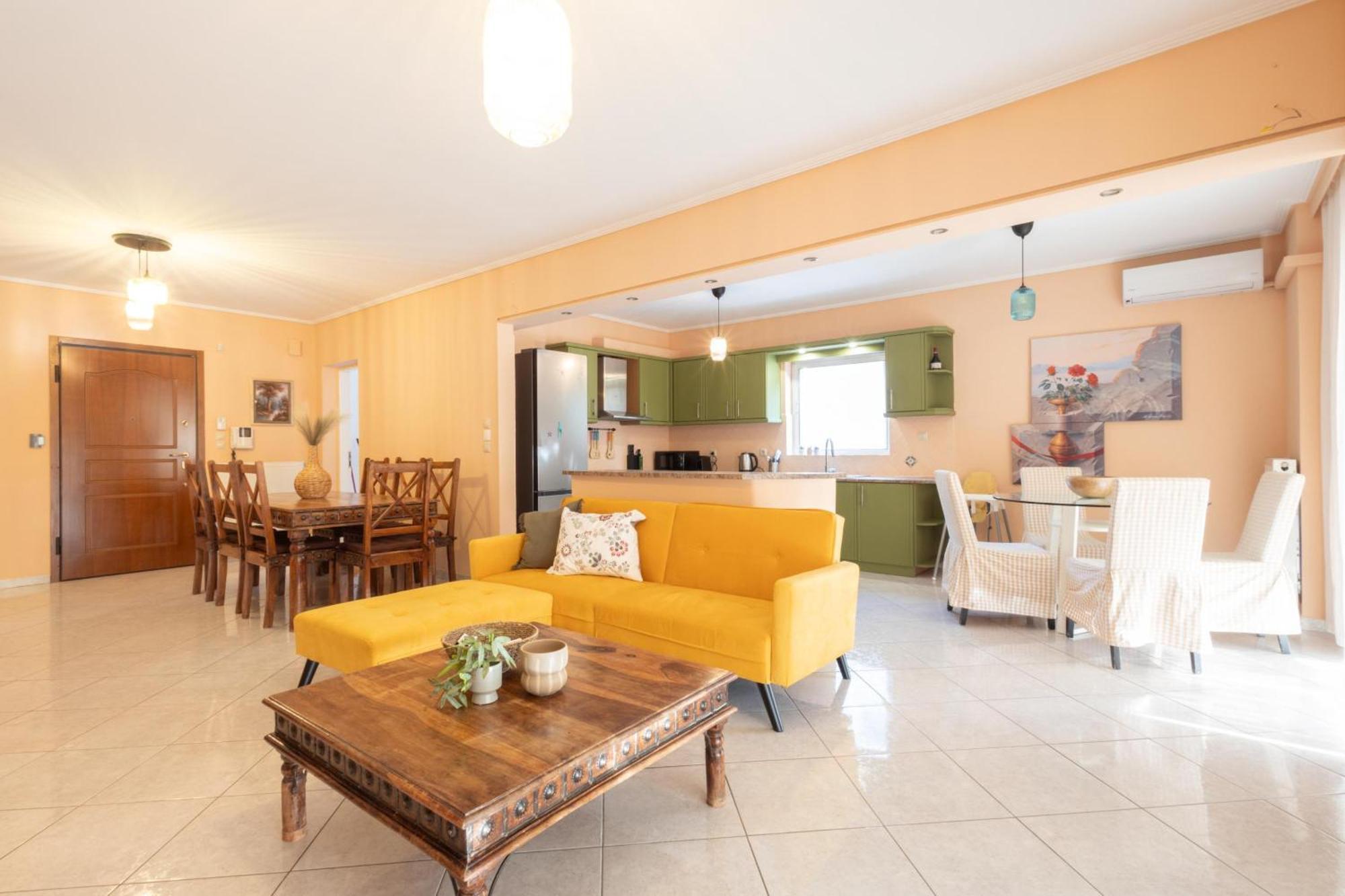 Luxury And Spacious Apt For 6 Guests Athen Exterior foto